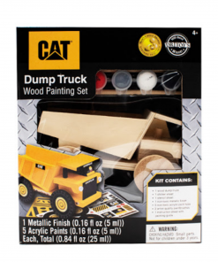 Juego de madera para pintar Caterpillar