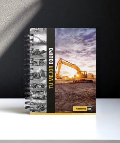 Libreta Caterpillar Excavadora