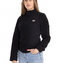 Polerón polar de mujer negro Caterpillar