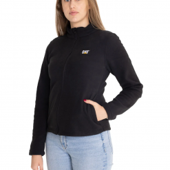 Polerón polar de mujer negro Caterpillar
