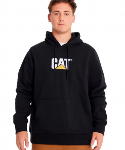Polerón de hombre negro Caterpillar