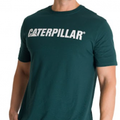 Polera de hombre verde Caterpillar