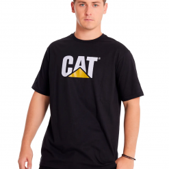 Polera de hombre negra Caterpillar
