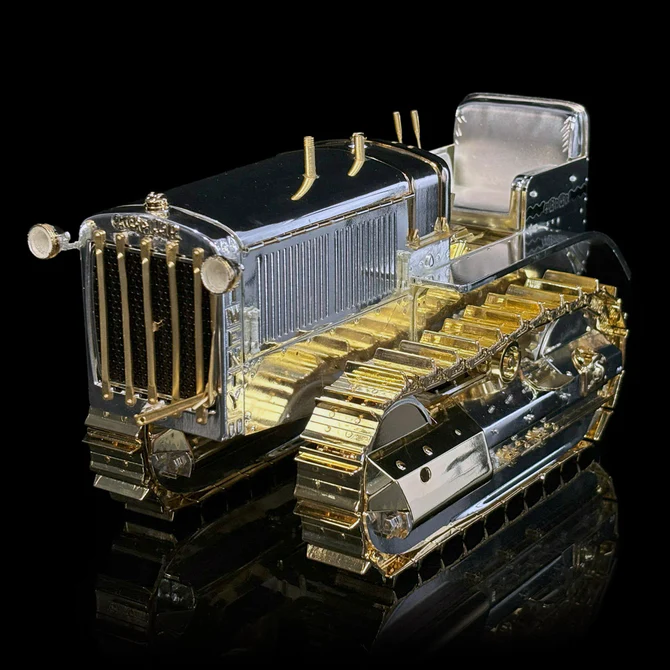 Tractor 20 edición 100 años Caterpillar versión de lujo