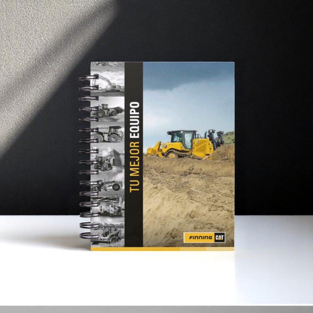 Libreta Caterpillar Bulldozer
