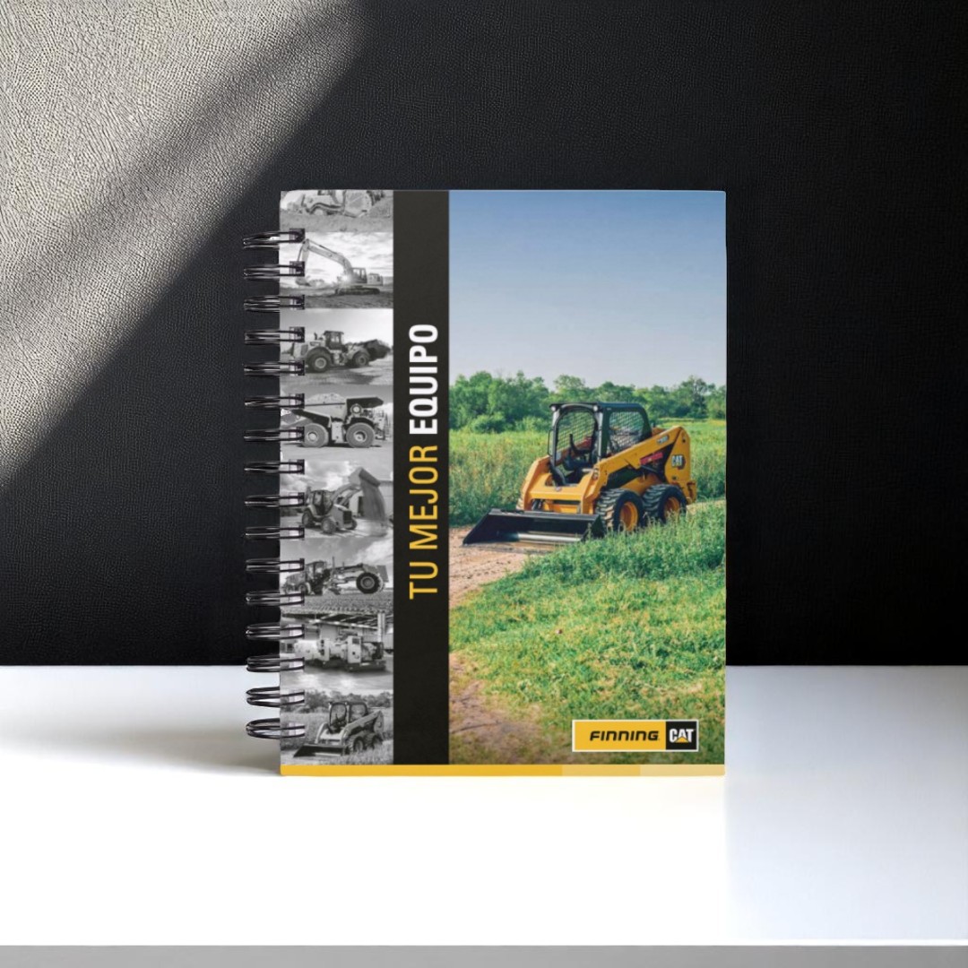 Libreta Caterpillar Minicargador