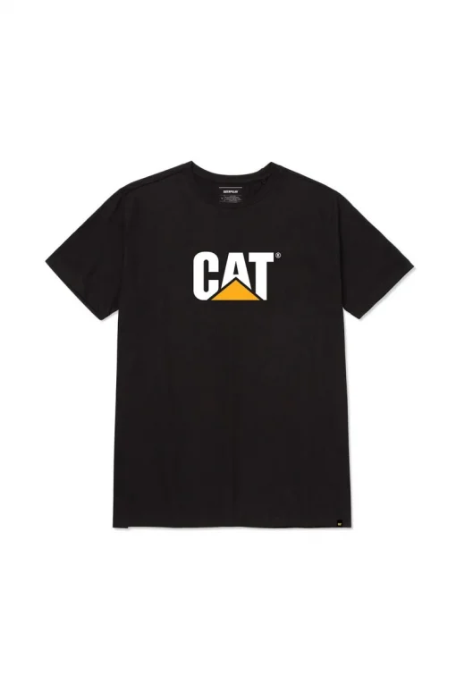 Polera de hombre negra Caterpillar - Imagen 3