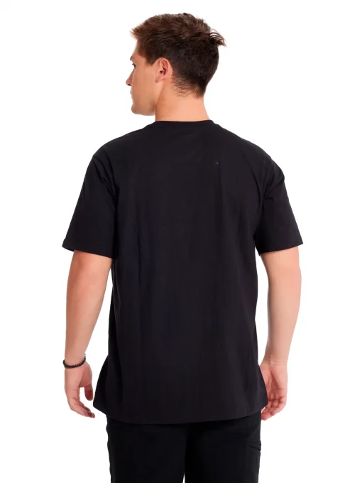 Polera de hombre negra Caterpillar - Imagen 2