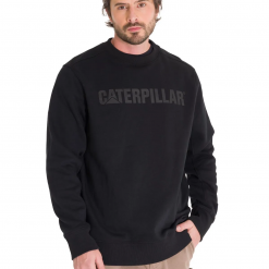 Polerón de hombre negro Caterpillar
