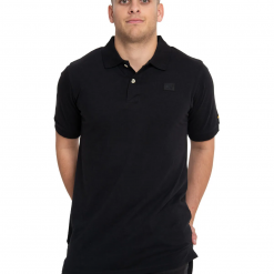 Polera de hombre jersey polo negro Caterpillar