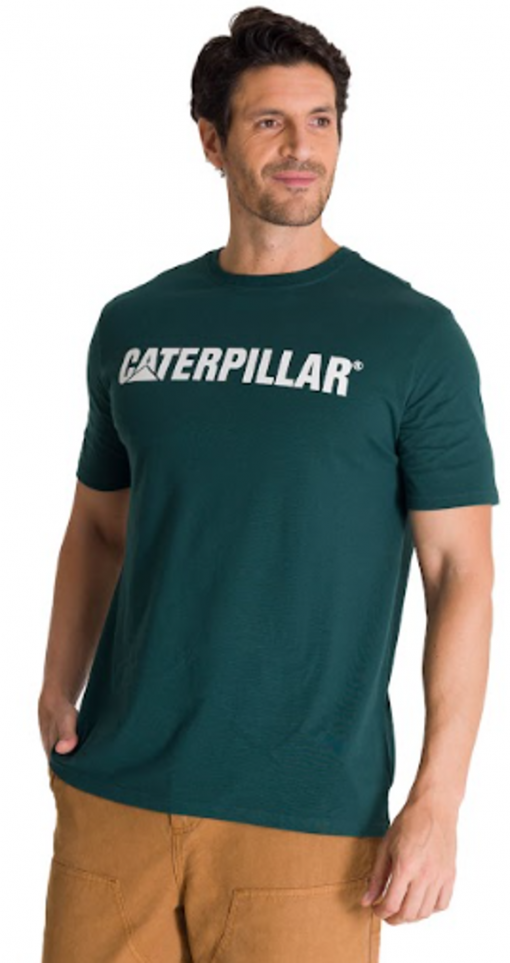 Polera de hombre verde Caterpillar