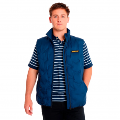 Chaqueta de hombre sin mangas azul Caterpillar