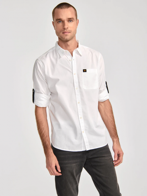Camisa de hombre blanca Caterpillar