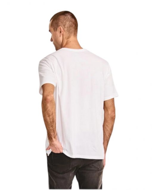 Polera de hombre blanca Caterpillar - Imagen 2